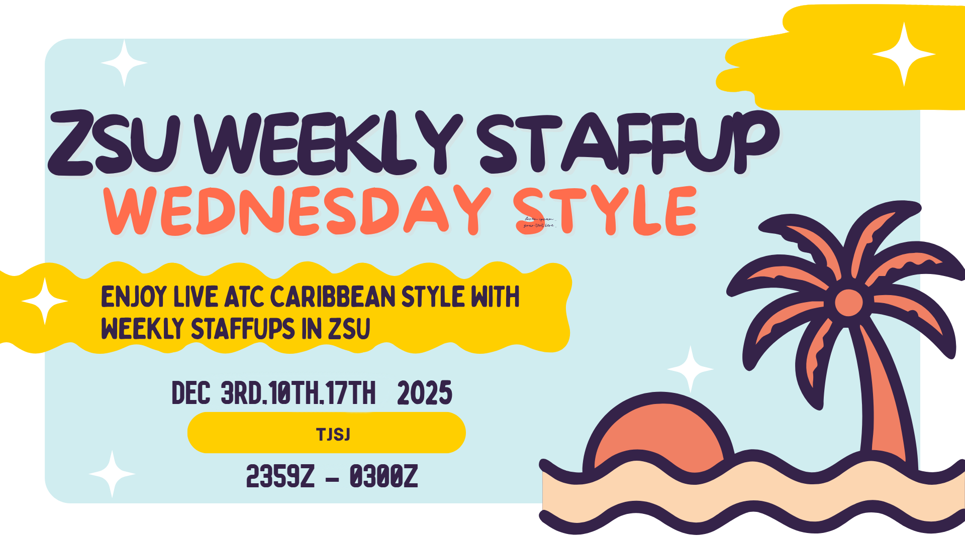 ZSU Weekly Staffup - Wednesday Style