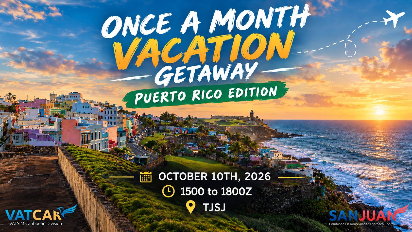 Once a Month Vacation Getaway – Puerto Rico Edition